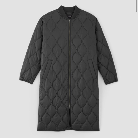 Everlane Jackets & Blazers - EVERLANE The ReNew Quilted Liner Puffer Jacket - Black - Size L - NWoT SOLD OUT
